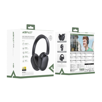 Handsfree Bluetooth Acefast H12, A2DP, ANC, Weiß