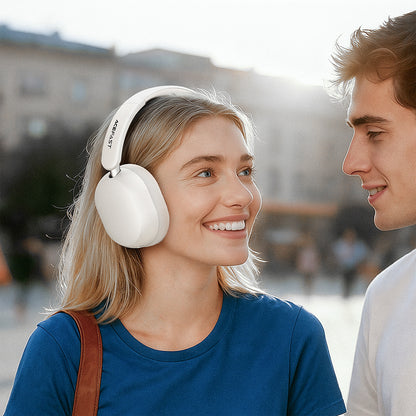 Handsfree Bluetooth Acefast H12, A2DP, ANC, Weiß