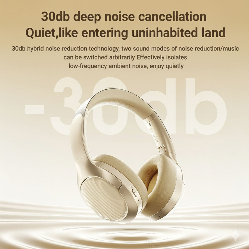 Auricolare Bluetooth Acefast H5, A2DP, ANC, Nero