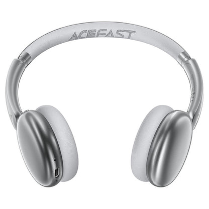 Kit mains libres Bluetooth Acefast H8, A2DP, ANC, Argenté