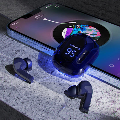 Kit mains libres Bluetooth Acefast T6, TWS, Bleu marine