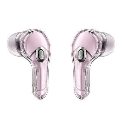 Handsfree Bluetooth Acefast T8, TWS, Rosa