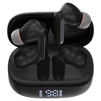 Handsfree Bluetooth Acefast W1, TWS, Schwarz