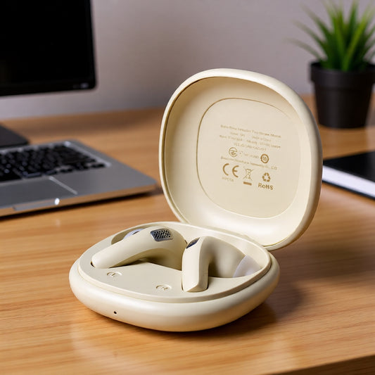 Auricolare Bluetooth Acefast W3, TWS, ANC, Kaki