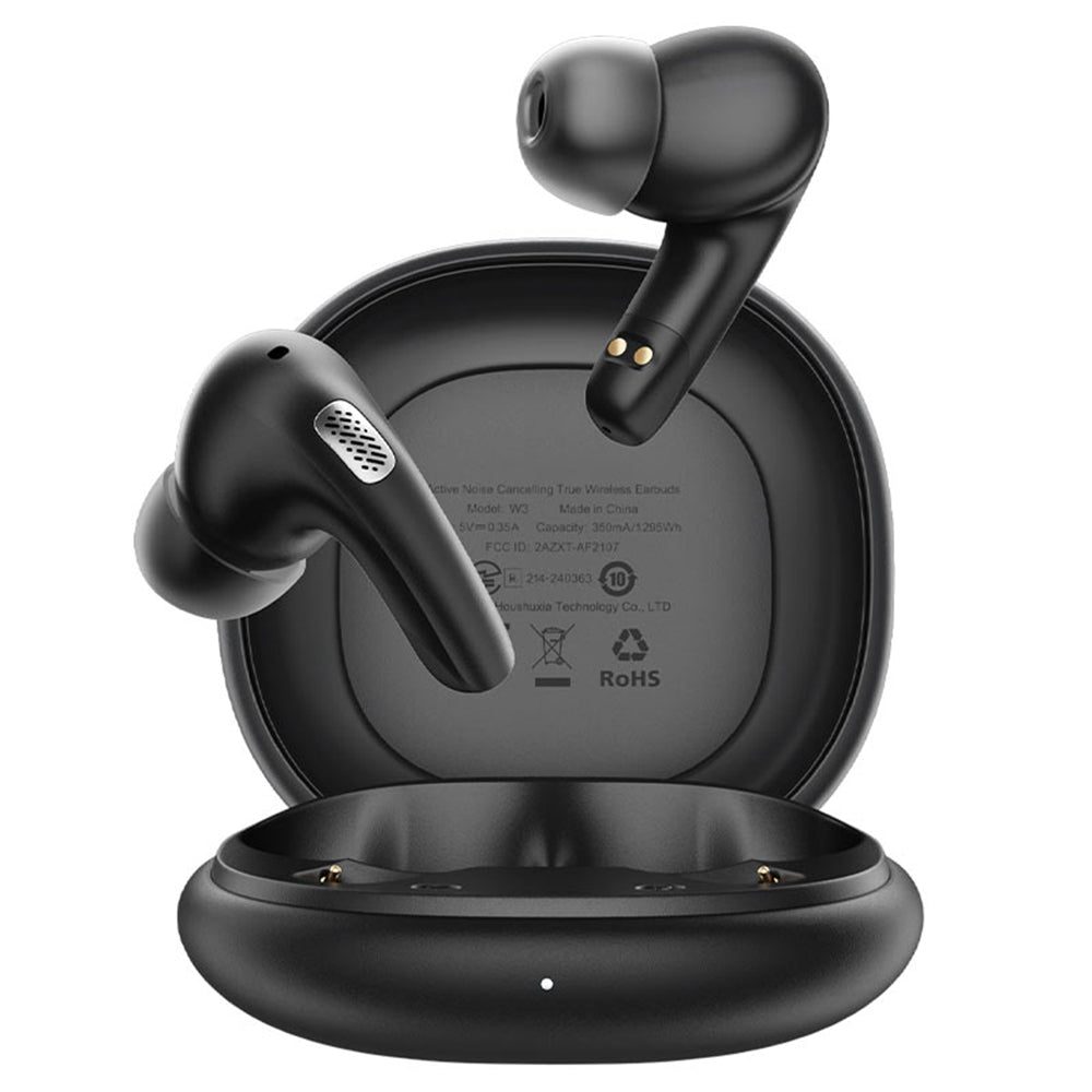 Auricolare Bluetooth Acefast W3, TWS, ANC, Nero