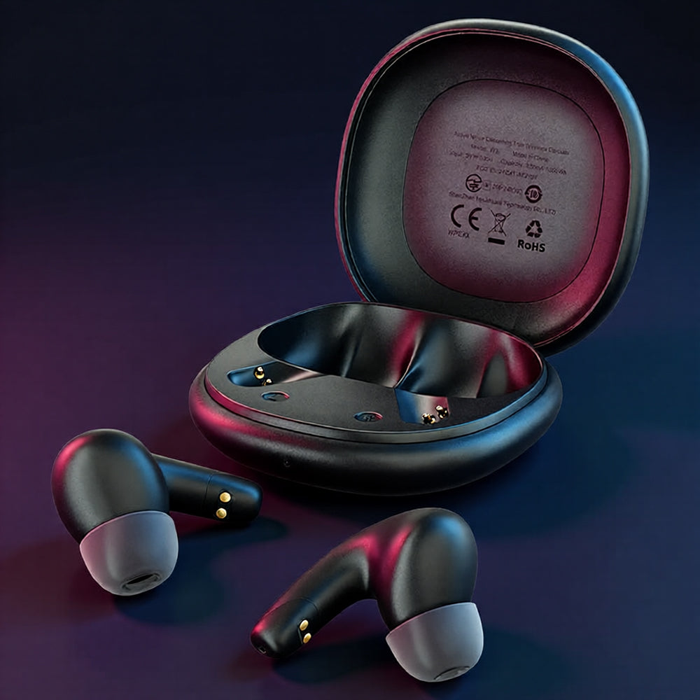 Auricolare Bluetooth Acefast W3, TWS, ANC, Nero