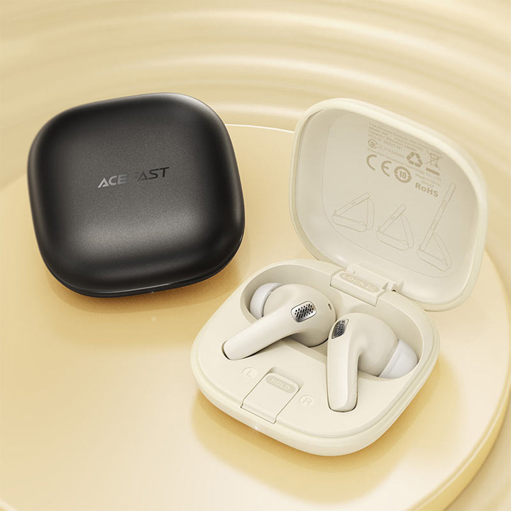 Handsfree Bluetooth Acefast W4, TWS, Nero