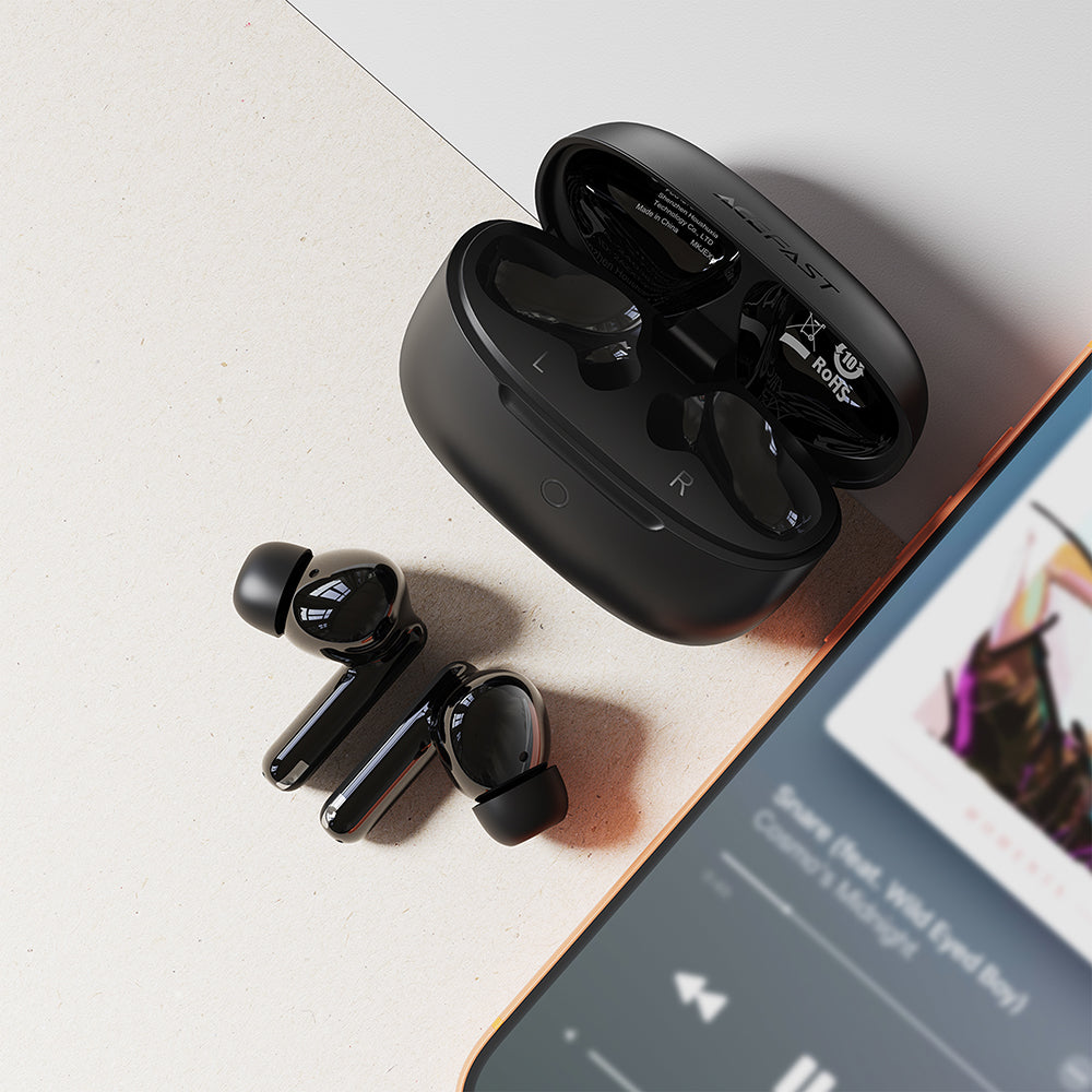 Kit mains libres Bluetooth Acefast W7, TWS, Blanc
