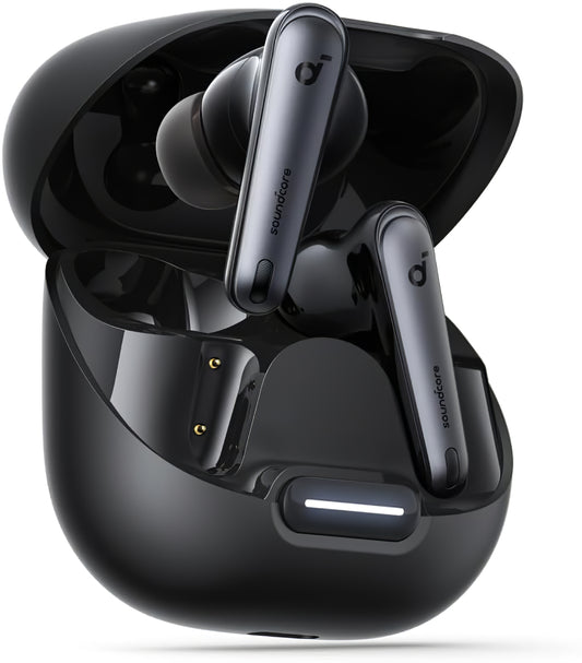 Handsfree Bluetooth Anker SoundCore Liberty 4 NC, TWS, ANC, MultiPoint, Schwarz A3947G11