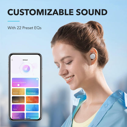 Auricolare Bluetooth Anker SoundCore A25i, TWS, Bianco A3948G21