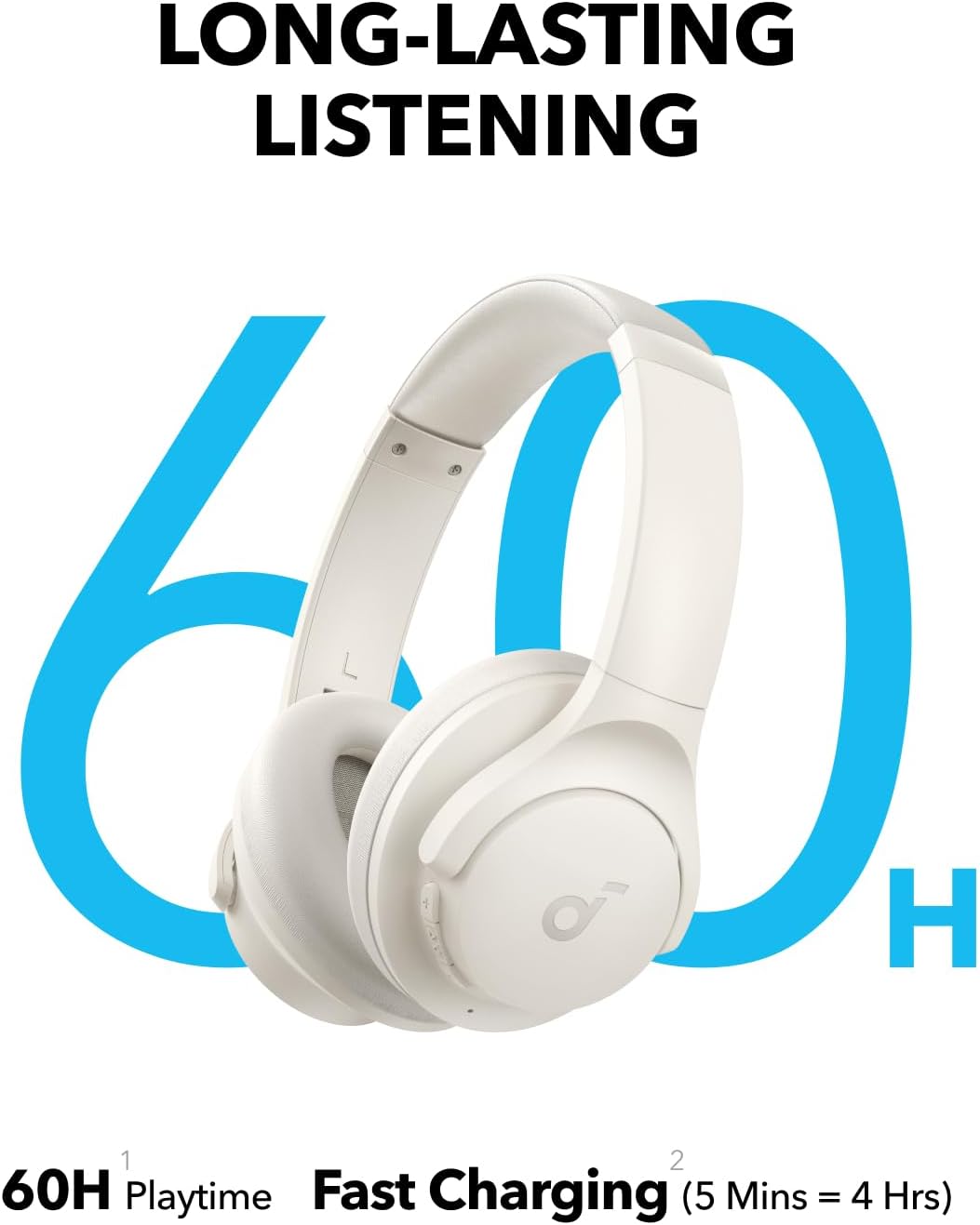 Handsfree Bluetooth Anker Soundcore Q11i, MultiPoint, A2DP, Alb A3005G21