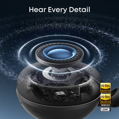 Handsfree Bluetooth Anker SoundCore Space 2, A2DP, ANC, Nero D1402G11
