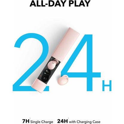 Handsfree Bluetooth Anker SoundCore A30i, TWS, Rosa A3958G51