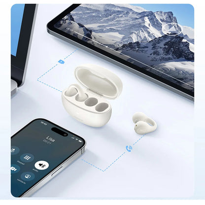 Handsfree Bluetooth Baseus AirGo AS01, TWS, Weiß A00069101223-00
