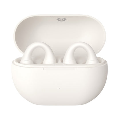 Auricolare Bluetooth Baseus Bass 15 Clip, TWS, Bianco A00079500223-00