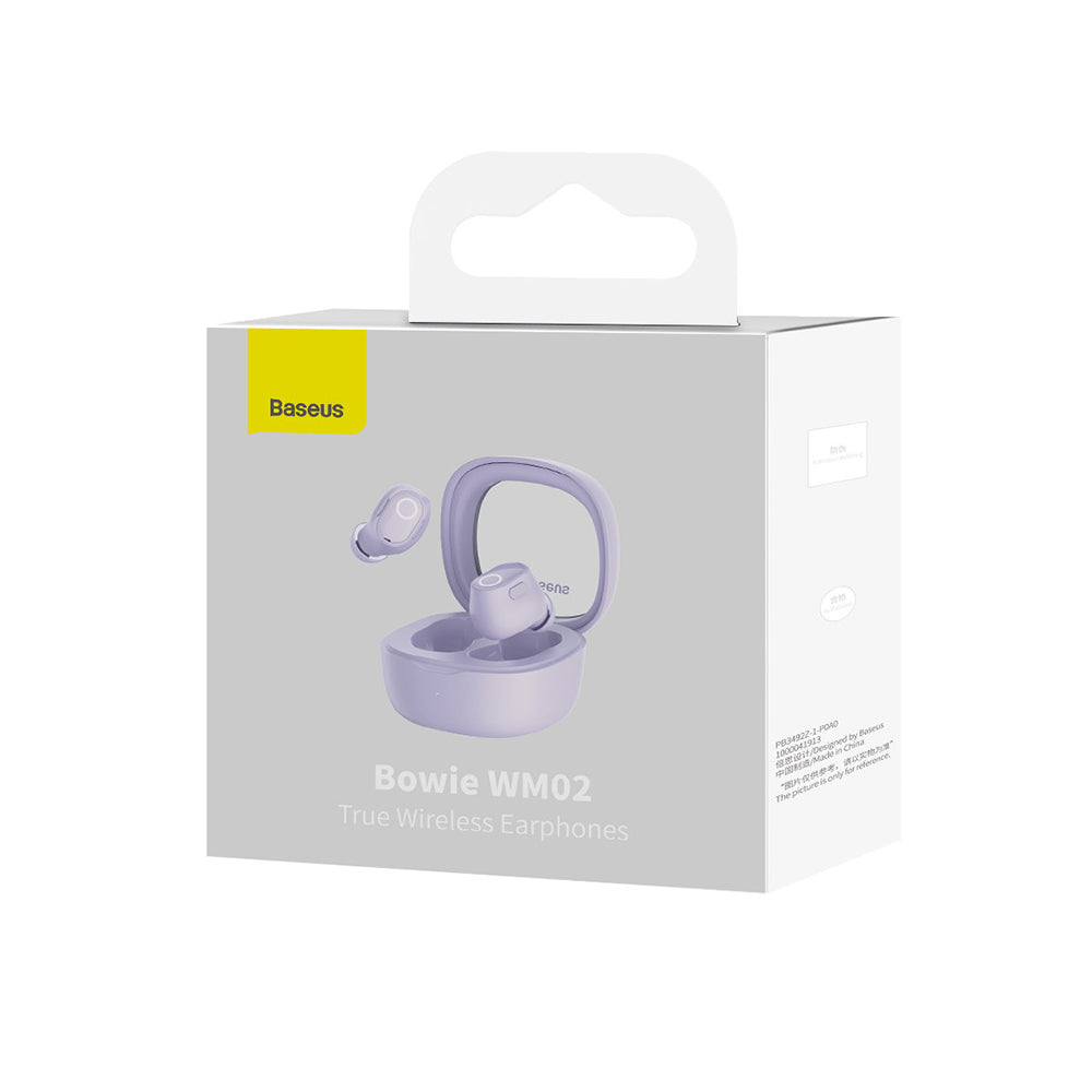 Handsfree Bluetooth Baseus Bowie WM02, TWS, Violet NGTW370205