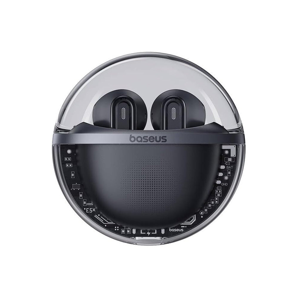 Handsfree Bluetooth Baseus Bowie E5x, TWS, Schwarz A00060101123-00