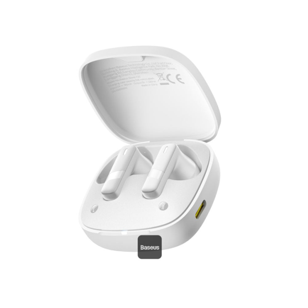 Handsfree Bluetooth Baseus Bowie E20, TWS, Bianco A00069700223-00