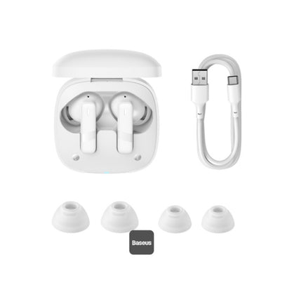 Handsfree Bluetooth Baseus Bowie E20, TWS, Bianco A00069700223-00