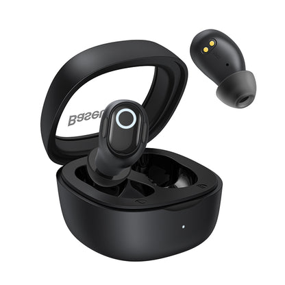 Handsfree Bluetooth Baseus Bowie WM02, TWS, Schwarz NGTW370201