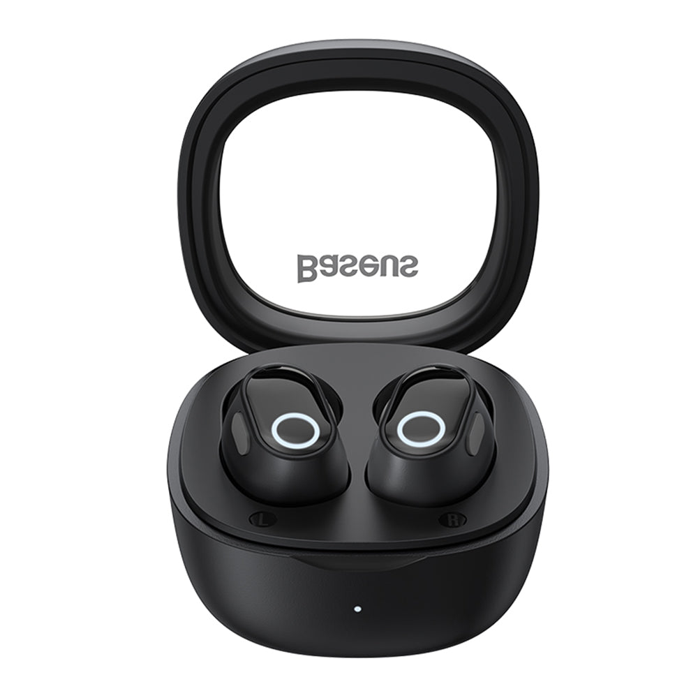 Handsfree Bluetooth Baseus Bowie WM02, TWS, Schwarz NGTW370201