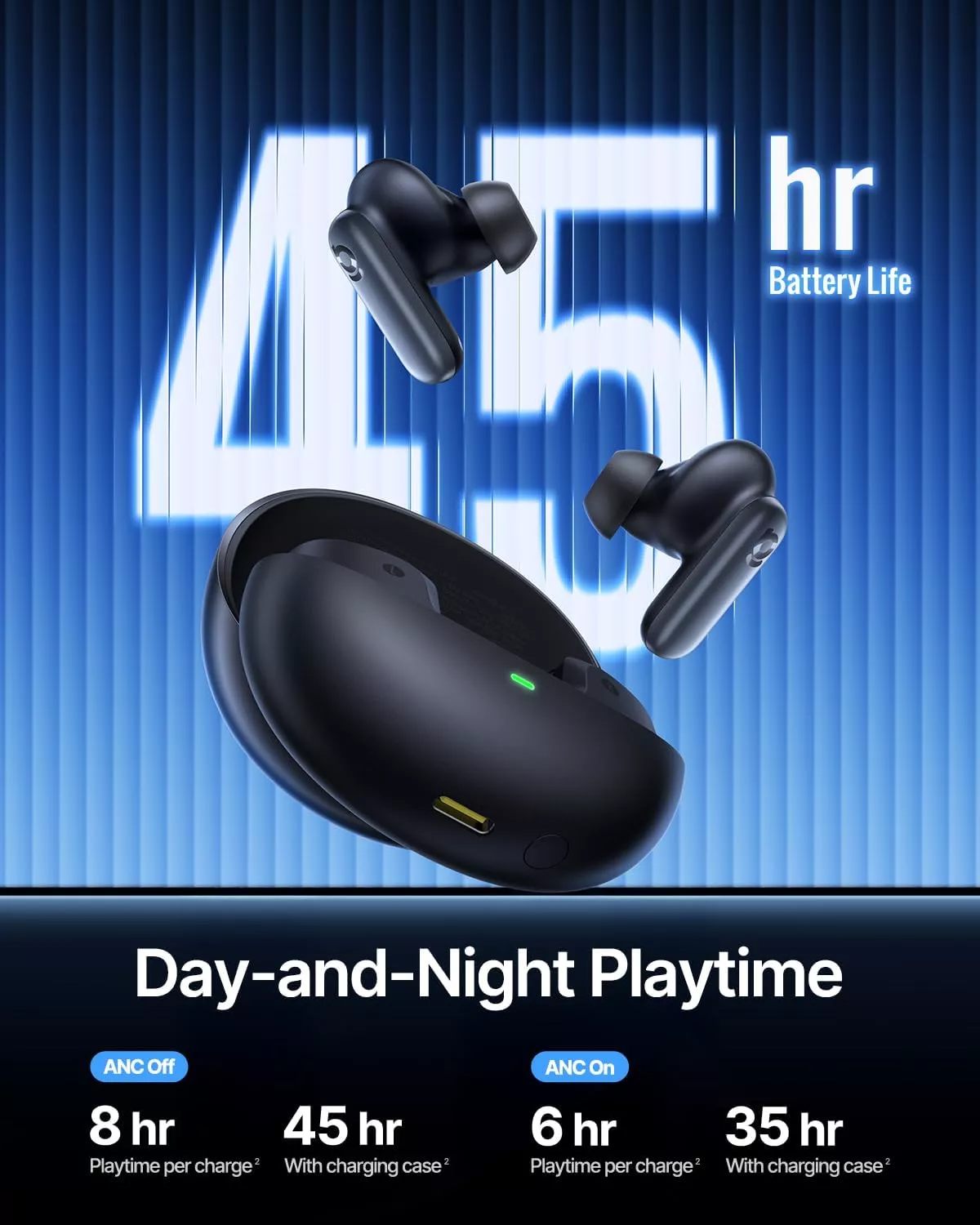 Handsfree Bluetooth Baseus Inspire XP1 Sound by Bose, TWS, ANC, Schwarz A0010902