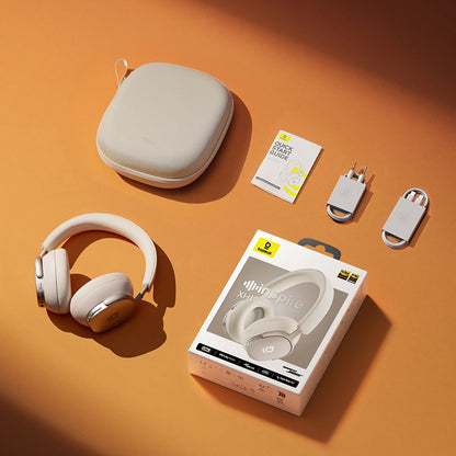 Kit mains libres Bluetooth Baseus Inspire XH1 Sound by Bose, A2DP, ANC, Blanc A00085701233-00