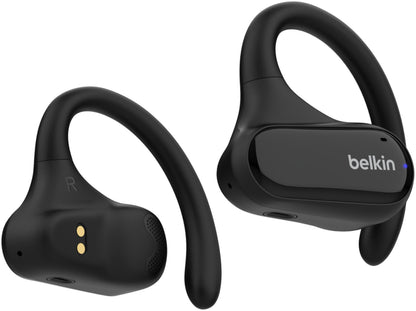 Kit mains libres Bluetooth Belkin SoundForm ClearFit, TWS, Multipoint, Noir AUC013ctBK