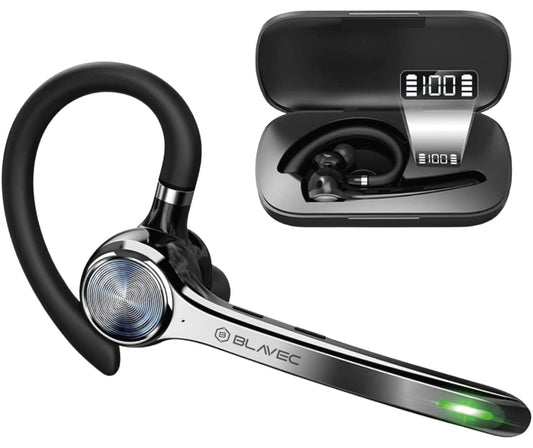 Auricolare Bluetooth Blavec Talk 1, MultiPoint, A2DP, Nero