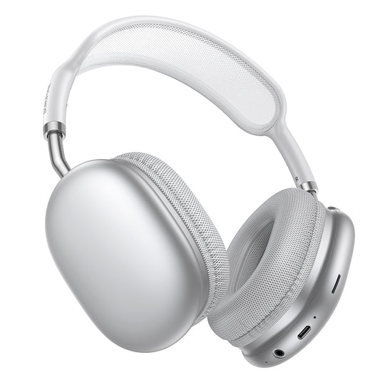 Kit mains libres Bluetooth Borofone BO36 Tone, A2DP, Argent
