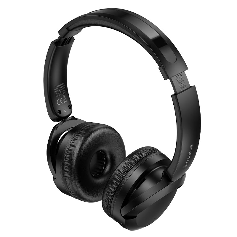 Auricolare Bluetooth Borofone BO37 Marvellous, A2DP, Nero