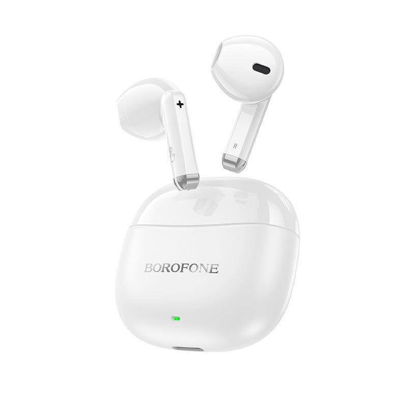 Auricolare Bluetooth Borofone BW88 Deep Rhyme, TWS, Bianco