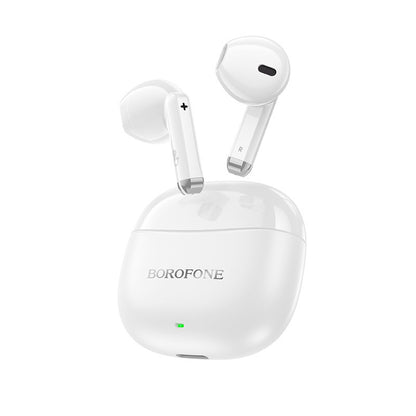 Auricolare Bluetooth Borofone BW88 Deep Rhyme, TWS, Bianco
