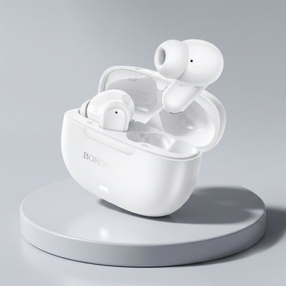 Freisprech-Bluetooth Borofone BW96 Mellow, TWS, Weiß