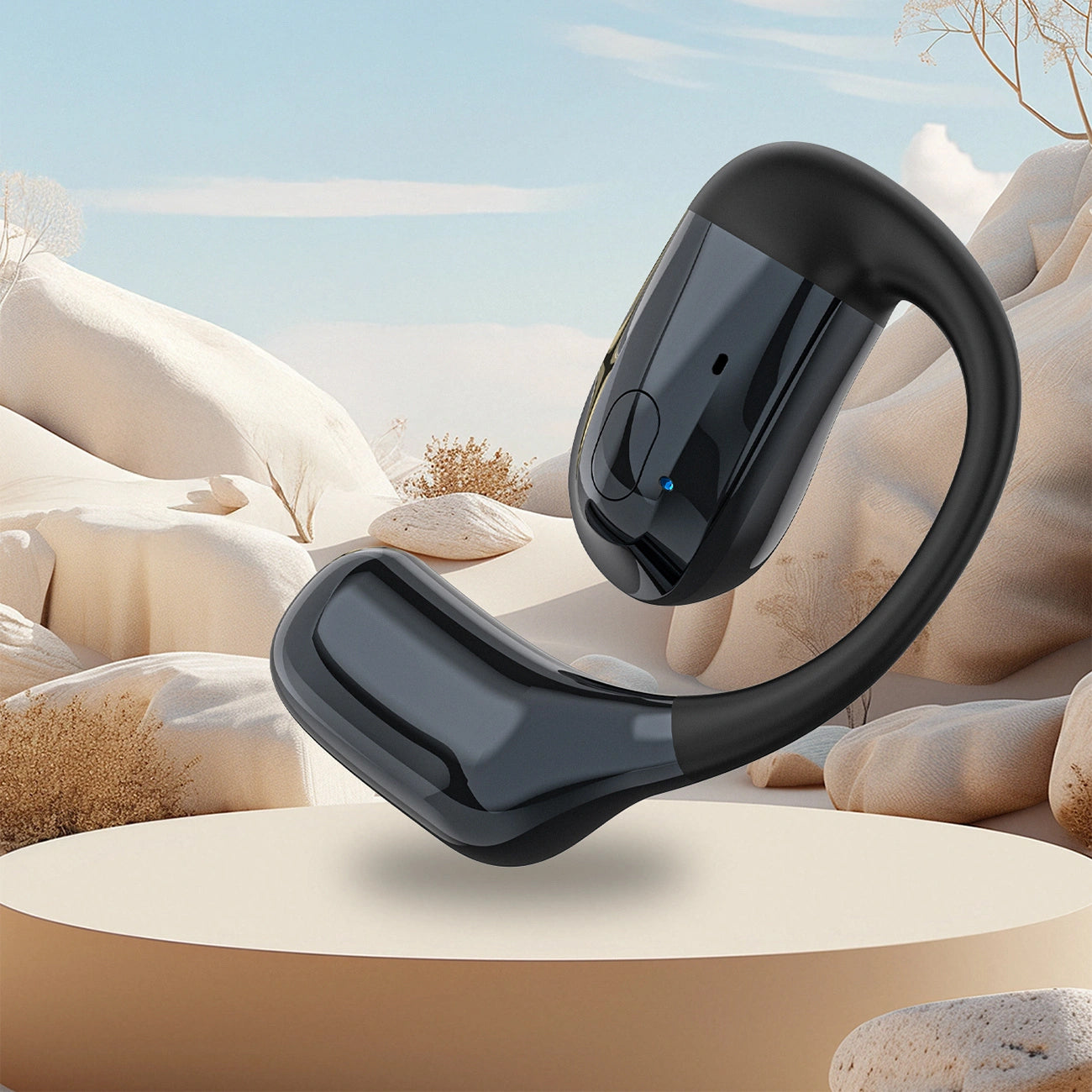 Kit mains libres Bluetooth Dudao U4Pro, A2DP, Noir