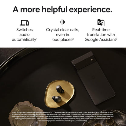 Auricolari Bluetooth Google Pixel Buds Pro, TWS, ANC, Grigio GA03203