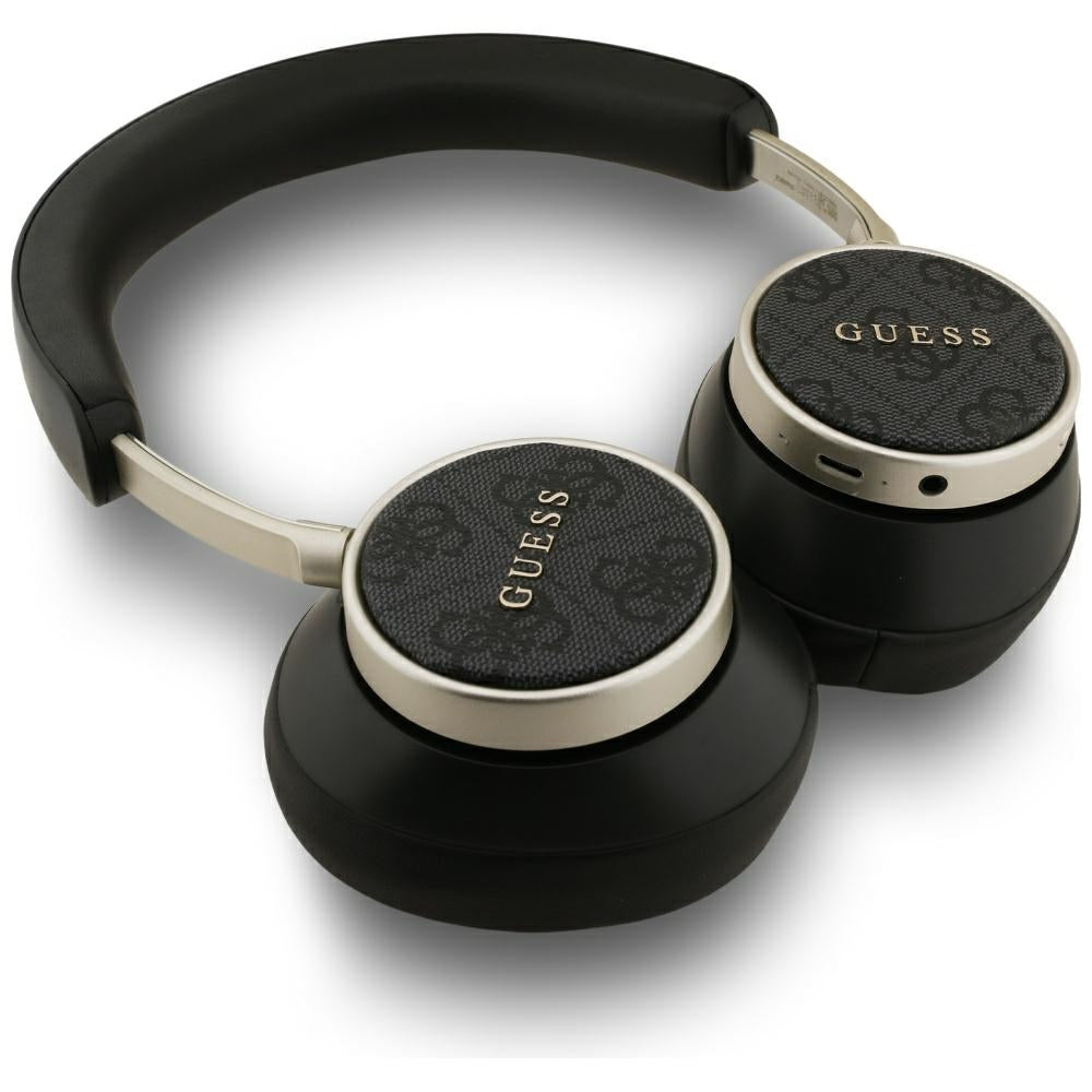Handsfree Bluetooth Guess 4G Classic Logo, A2DP, Black