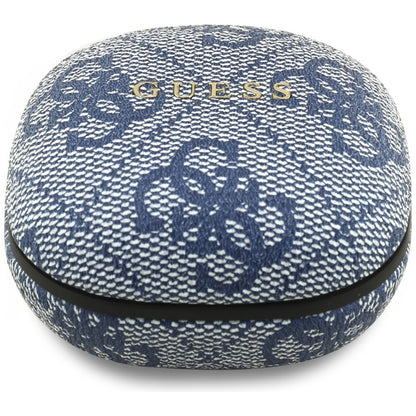 Handsfree Bluetooth Guess 4G Classic Metal Logo, TWS, Blau