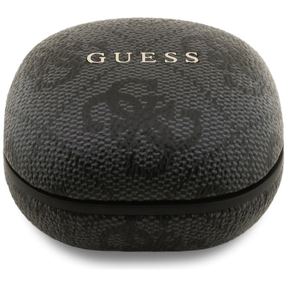 Handsfree Bluetooth Guess 4G Classic Metal Logo, TWS, Schwarz