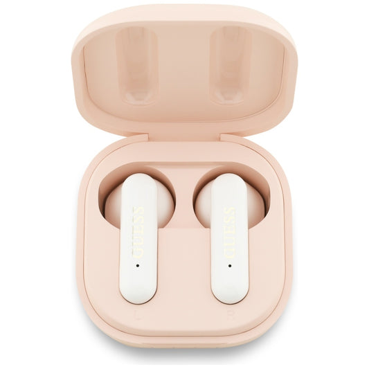 Bluetooth-Freisprecheinrichtung Guess 4G Metal Logo, TWS, Rosa