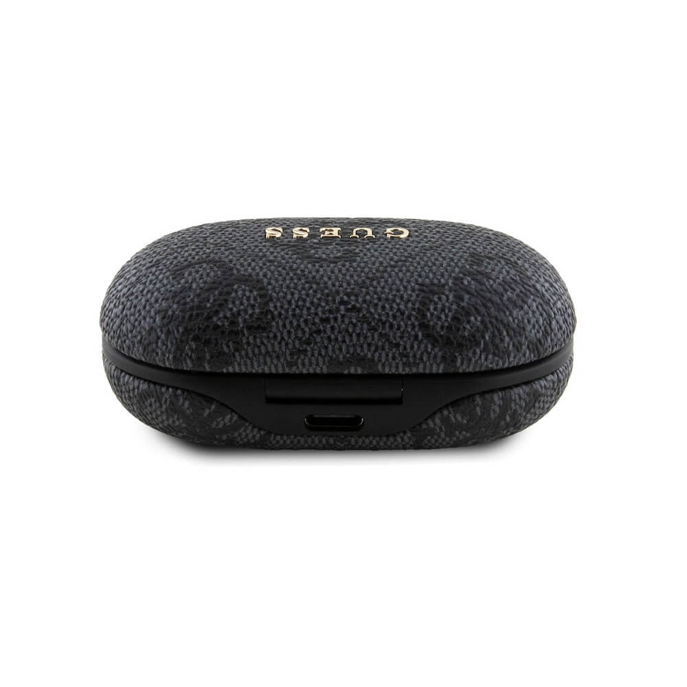 Écouteurs Bluetooth Guess 4G Metal, TWS, Noir