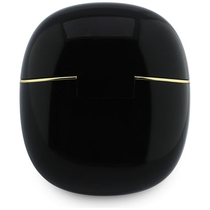 Auricolare Bluetooth Guess Glossy Gold Line Classic, TWS, Nero