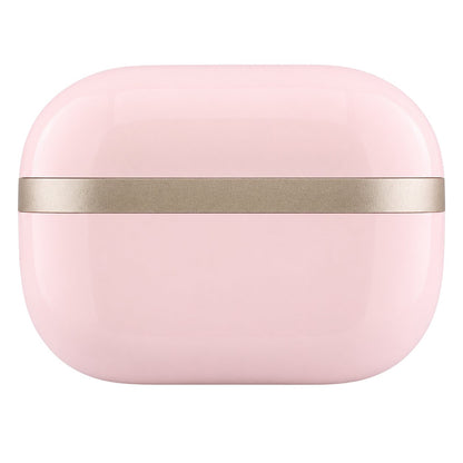 Kit mains libres Bluetooth Guess Glossy Gold Line Printed Classic Logo, TWS, rose