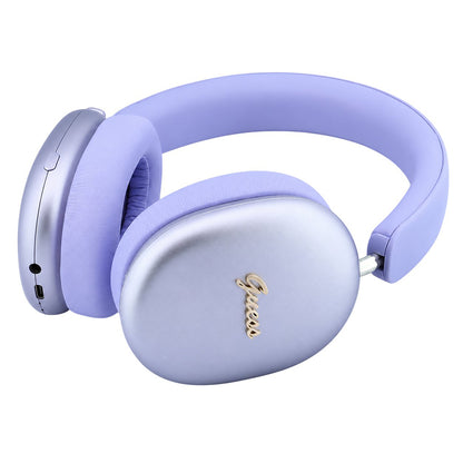 Auricolari Bluetooth Guess Metal Script Logo, A2DP, viola