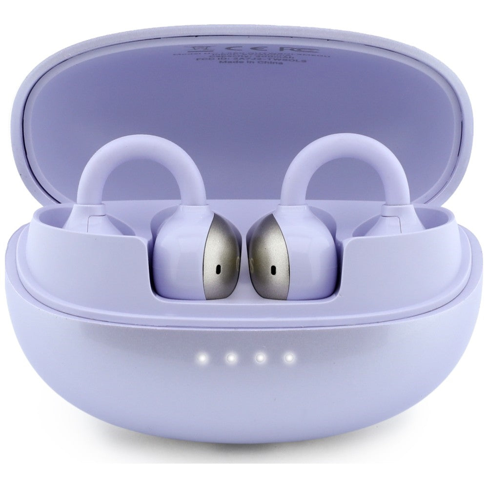 Auricolare Bluetooth Guess Finitura Metallica Parti Elettroporate Classico, TWS, Viola