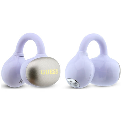 Auricolare Bluetooth Guess Finitura Metallica Parti Elettroporate Classico, TWS, Viola