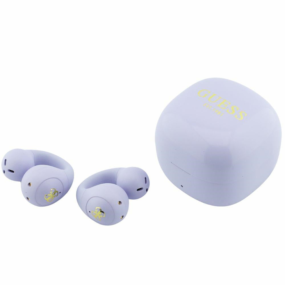 Kit mains libres Bluetooth Guess Mini Classic, TWS, Violet