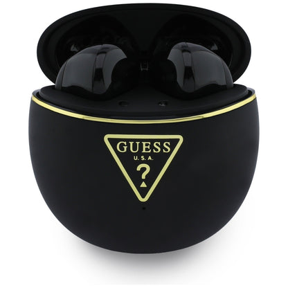 Handsfree Bluetooth Guess Script Print, TWS, Schwarz