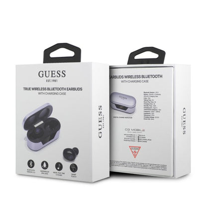 Handsfree Bluetooth Guess, TWS, Lila