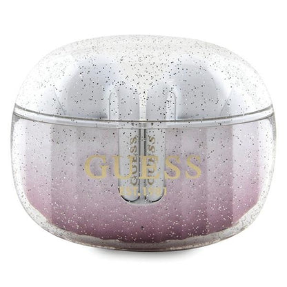 Auricolari Bluetooth Guess, TWS, Rosa
